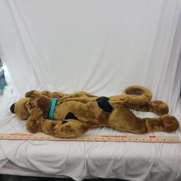 Cartoon Network Scooby Doo Laying Down Talking Hug Me 25 inches 2000 WORKS - Picture 10 of 13